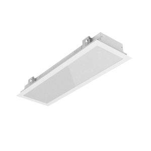 Светодиодный светильник VARTON для гипсокартонных потолков 620х198х70 мм 18ВТ 4000 K монтажный размер 600х185 мм с опаловым рассеивателем RAL9003 матовый